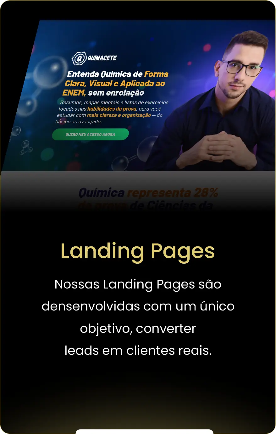Serviço Landing Page
